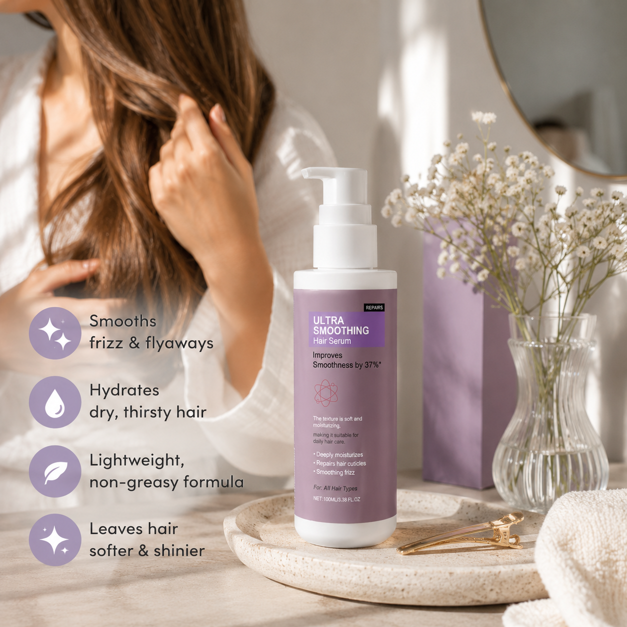 Arvente™ Frizz Control Hair Serum